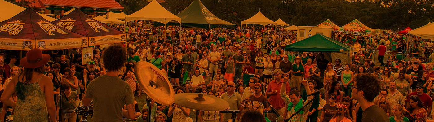 View of festival
